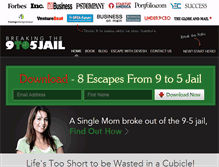 Tablet Screenshot of breakingthe9to5jail.com